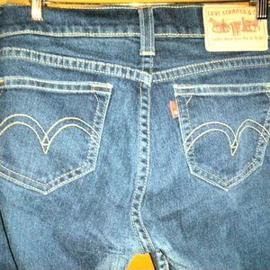 Authentic LEVI STRAUSS~Limited Edition~Vintage~Boot Cut Denim Jeans~Women's 14